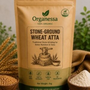 Stone-Ground Wheat Atta (1kg)