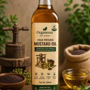 Cold-Pressed Mustard Oil (500ml)